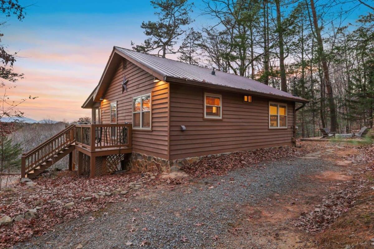 Mountain Views Hot Tub Firepit Close To Town Blue Ridge Bagian luar foto