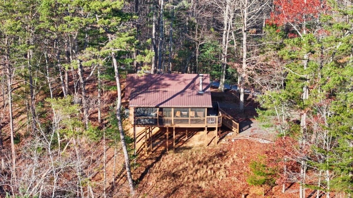 Mountain Views Hot Tub Firepit Close To Town Blue Ridge Bagian luar foto